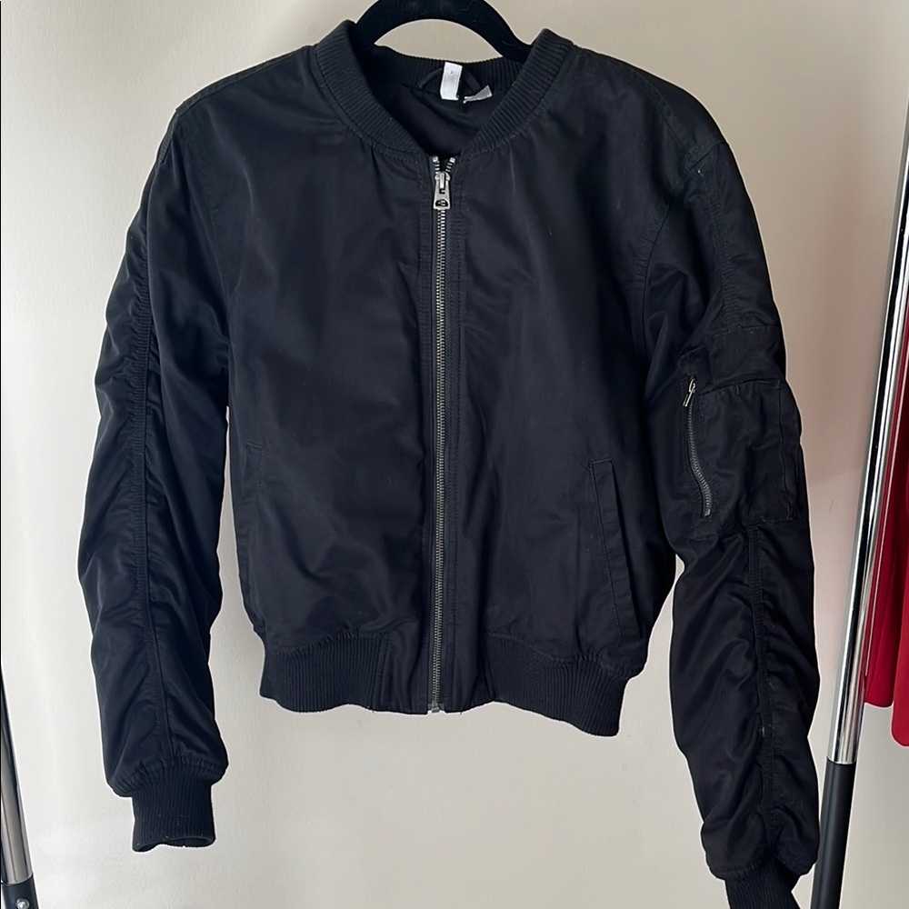 Divided Women’s Cropped Bomber Jacket